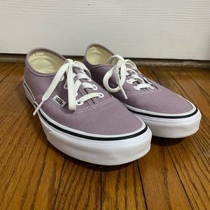 Light Purple/Pastel Authentic Vans Shoes